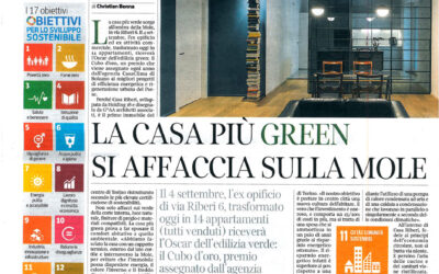 La casa più green si affaccia sulla mole