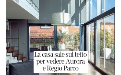 La casa sale sul tetto per vedere Aurora e RegioParco